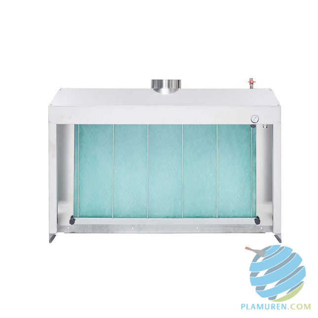 Hamach Spuitwand HS 120 voor Tafel 120