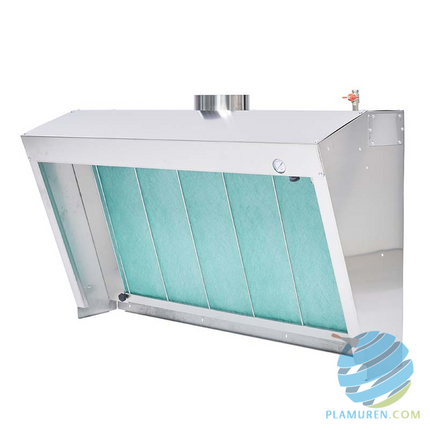 Hamach Spuitwand HS 120 voor Tafel 120