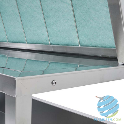 Hamach Spuitwand HS 120 voor Tafel 120