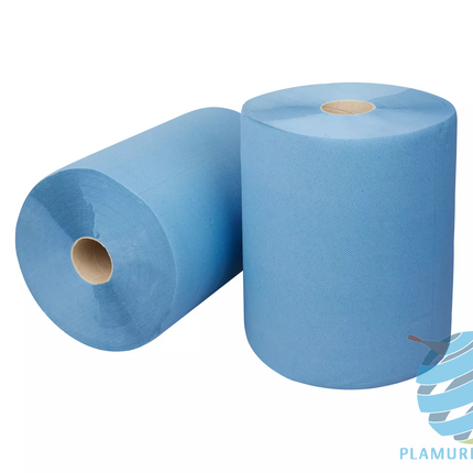 Euro poetspapier blauw 3-laags
