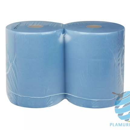 Euro poetspapier blauw 3-laags