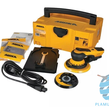 Mirka DEROS 650CV 150mm MET koffer en accessoires