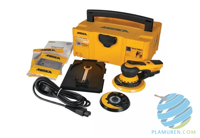 Mirka DEROS 650CV 150mm MET koffer en accessoires