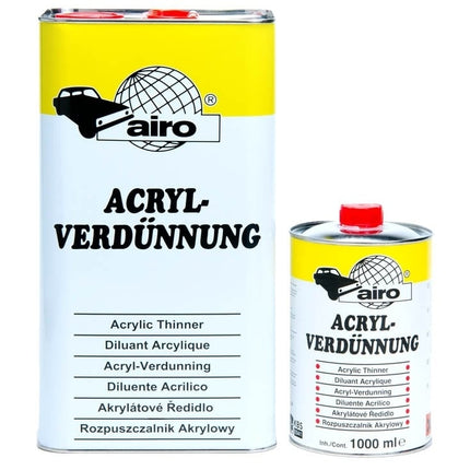Airo Acrylic Thinner SLOW - 5 liters