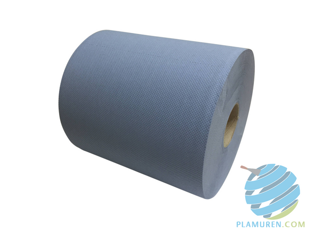 Euro poetspapier blauw 2-laags